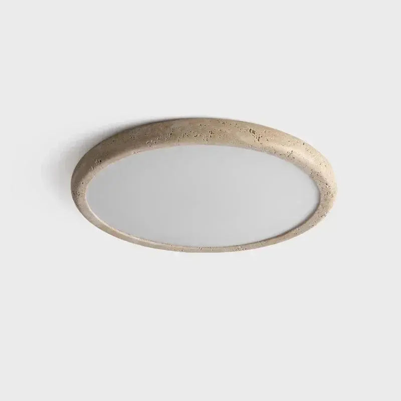 Mikael – Premium Natural Stone LED Ceiling Lamp for Elegant, Durable Lighting Monalume