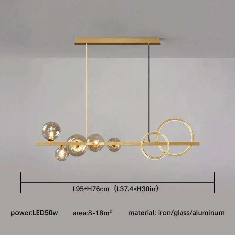 Denny 2.0 – Modern Creative LED Pendant Lamp for Stylish, Contemporary Lighting Monalume