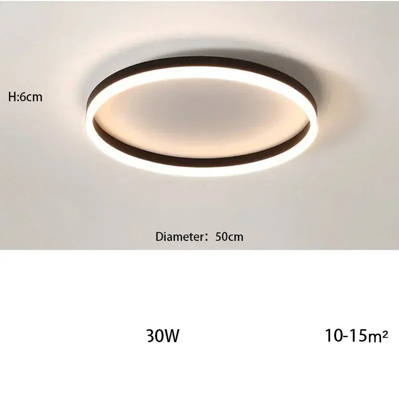 Aksel – Modern Dimmable LED Ceiling Lamp for Flexible Lighting Solutions Monalume