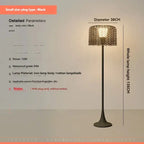 Jorunn – Waterproof IP54 Outdoor Solar LED Rattan Floor Lamp for Eco-Friendly Spaces Monalume