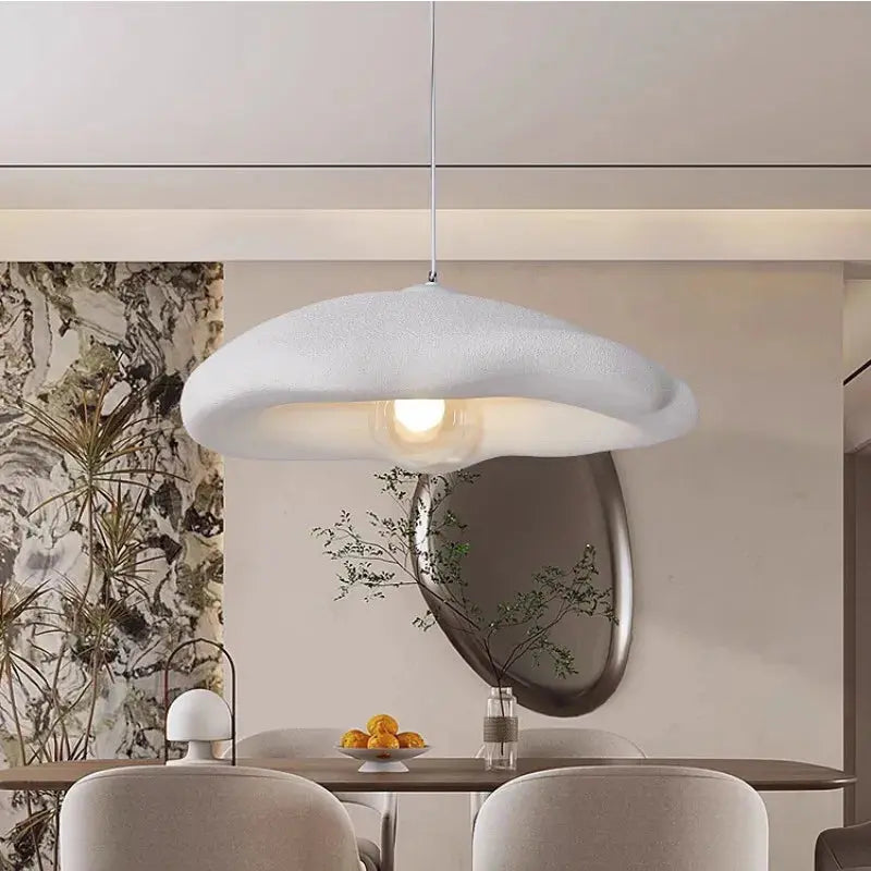 Emmi – Handmade Japandi Wabi-Sabi LED Pendant Light for Minimalist Natural Interiors Monalume.com
