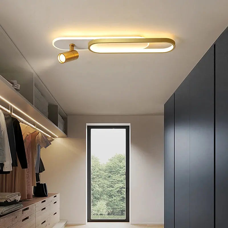 Jensen – Modern LED Ceiling Lamp with Adjustable Spotlights for Focused Lighting Monalume