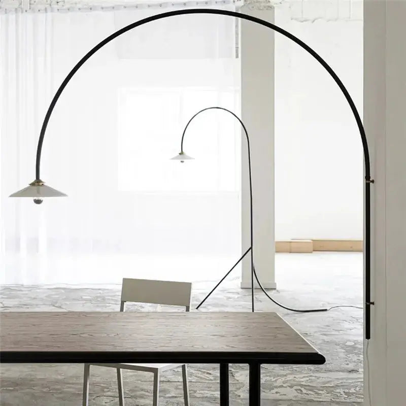 Zelda – Nordic Long-Pole Rotary Swing Arm LED Wall Lamp for Flexible Lighting Monalume