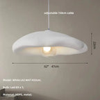 Emmi – Handmade Japandi Wabi-Sabi LED Pendant Light for Minimalist Natural Interiors Monalume.com