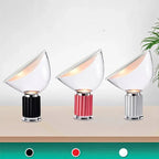 Halvard – Artistic Italian Glass LED Desk Lamp with Creative Design Monalume