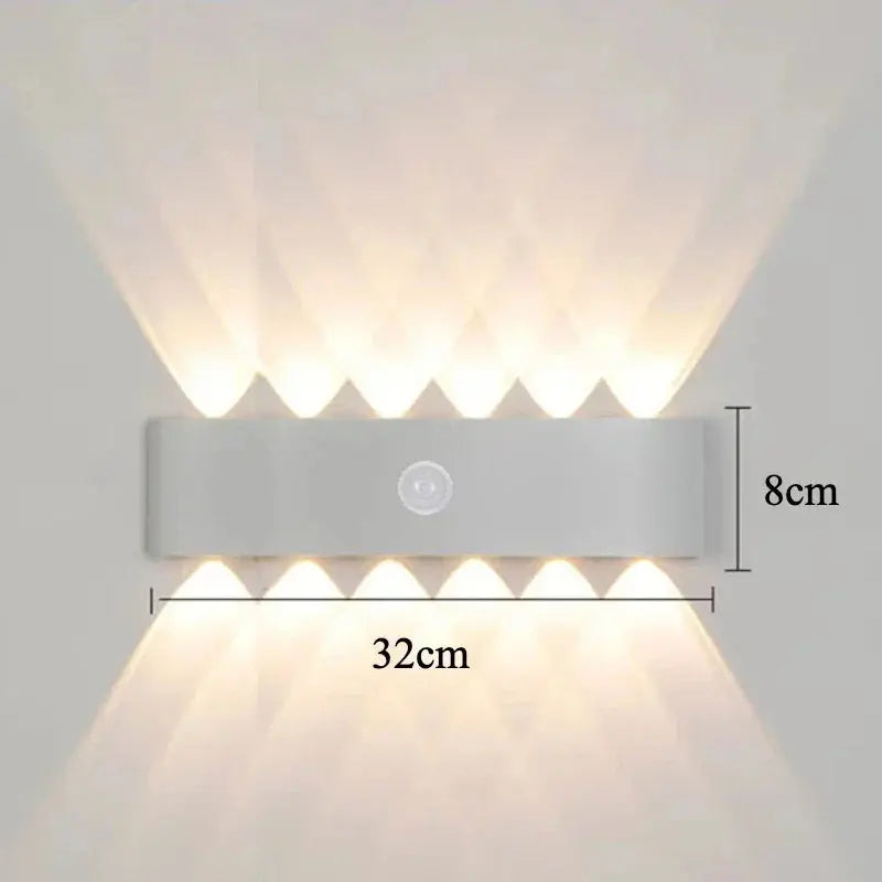 Darya – Modern Up-and-Down LED Outdoor Wall Lamp for Stylish Illumination Monalume