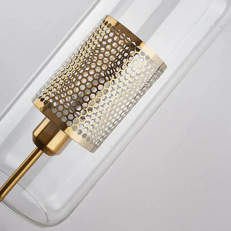 Sola – Modern Industrial LED Wall Light with Glass Shade Lampasa.com