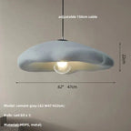 Emmi – Handmade Japandi Wabi-Sabi LED Pendant Light for Minimalist Natural Interiors Monalume.com
