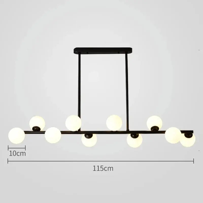 Meya – Nordic Dimmable LED Pendant Light for Dining Tables and Bars Monalume.com