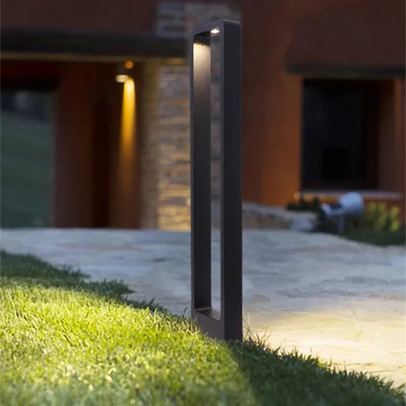 Modern Arch-Shaped IP65 Outdoor LED Floor Lamp for Stylish, Durable Lighting Monalume