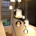 Odin – Luxury Elegant Glass Ball LED Pendant Lamp for Sophisticated Interiors Monalume