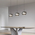 Haakon – Modern Smoked Glass LED Pendant Light for Dining Tables and Bars Monalume.com