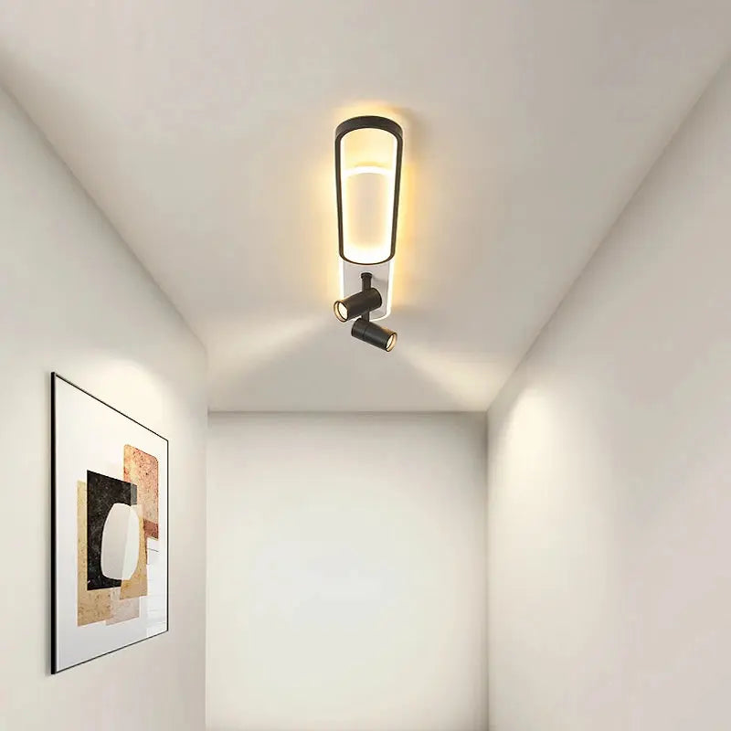 Jensen – Modern LED Ceiling Lamp with Adjustable Spotlights for Focused Lighting Monalume