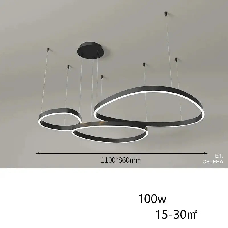 Astrid – Modern Brushed Dimmable LED Ceiling Light with Elegant Ring Design Monalume.com