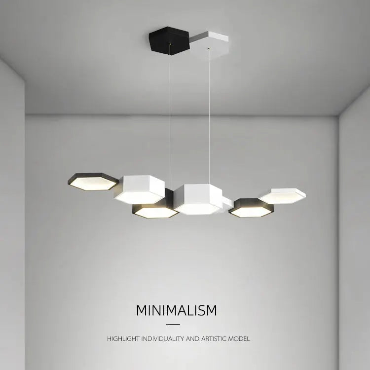Finn – Modern Honeycomb Dimmable LED Ceiling Lamp for Stylish Ambient Lighting Monalume