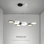 Finn – Modern Honeycomb Dimmable LED Ceiling Lamp for Stylish Ambient Lighting Monalume
