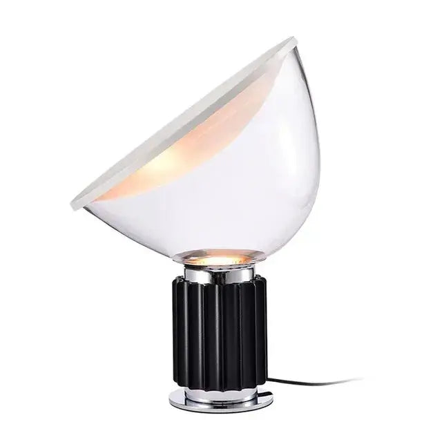 Halvard – Artistic Italian Glass LED Desk Lamp with Creative Design Monalume