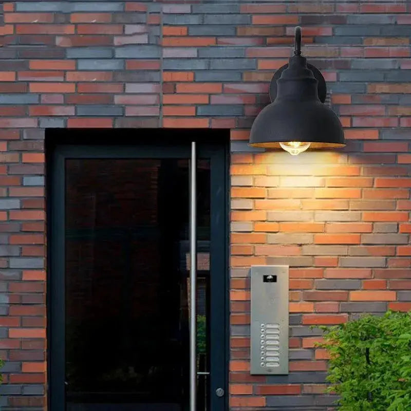 Elinor – Industrial Retro Outdoor IP65 Wall Lamp for Durable Vintage Lighting Monalume
