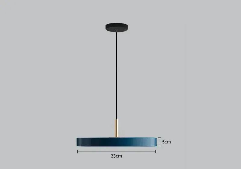 Nora – Modern Art Metal UFO LED Pendant Lamp for Modern Interiors Monalume
