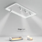Sigrid – Nordic Minimalist LED Ceiling Lamp with Adjustable Spotlight for Modern Spaces Monalume