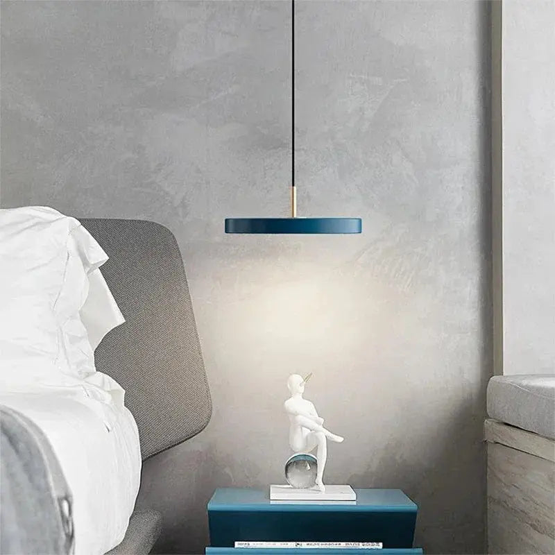 Nora – Modern Art Metal UFO LED Pendant Lamp for Modern Interiors Monalume