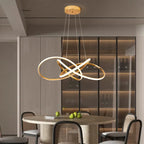 Ashild – Nordic Modern Geometric Line Dimmable LED Pendant Lamp for Sleek Interiors Monalume