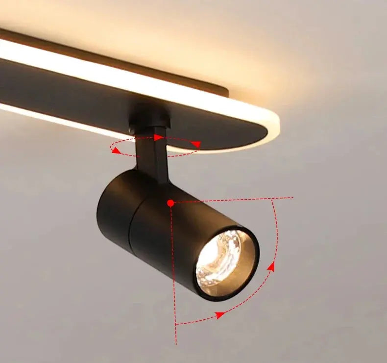 Lisbeth – Modern Scandinavian Dimmable LED Ceiling Spotlight for Versatile Lighting Monalume