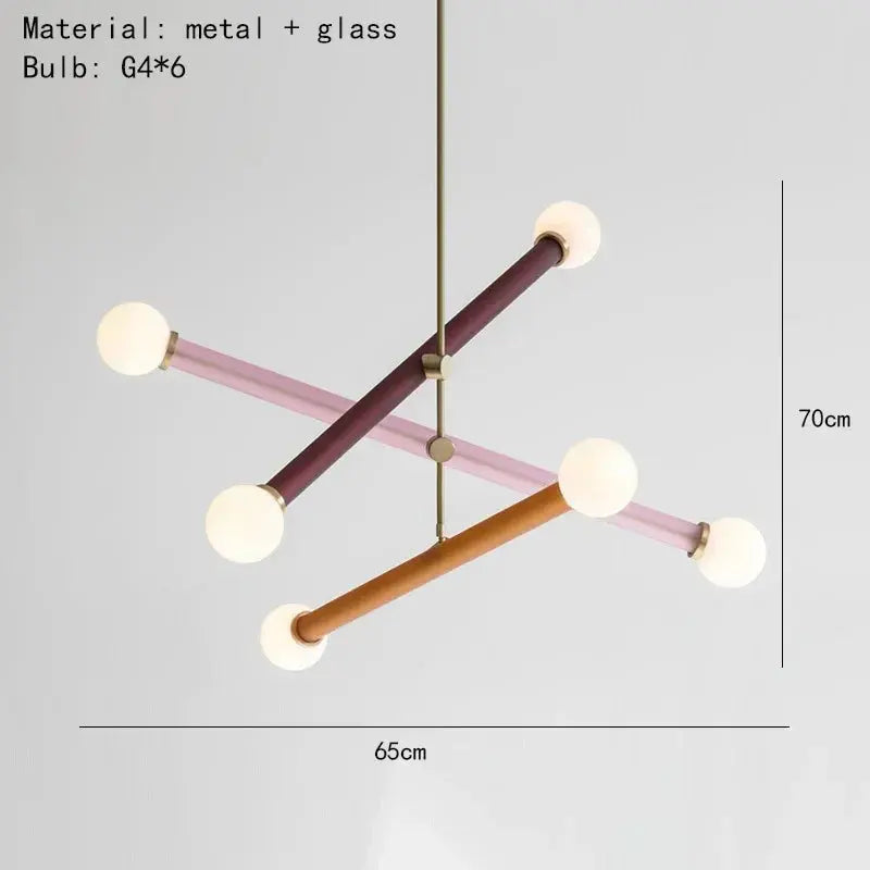 Ingrid – Post-Modern Creative LED Pendant Light for Artistic Interior Spaces Monalume.com
