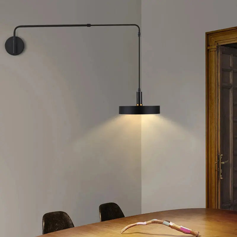 Filip – Modern Adjustable Long Arm LED Wall Lamp for Flexible Lighting Monalume
