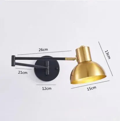 Vigi – Modern Adjustable Long Arm LED Wall Lamp Series for Versatile Lighting Monalume