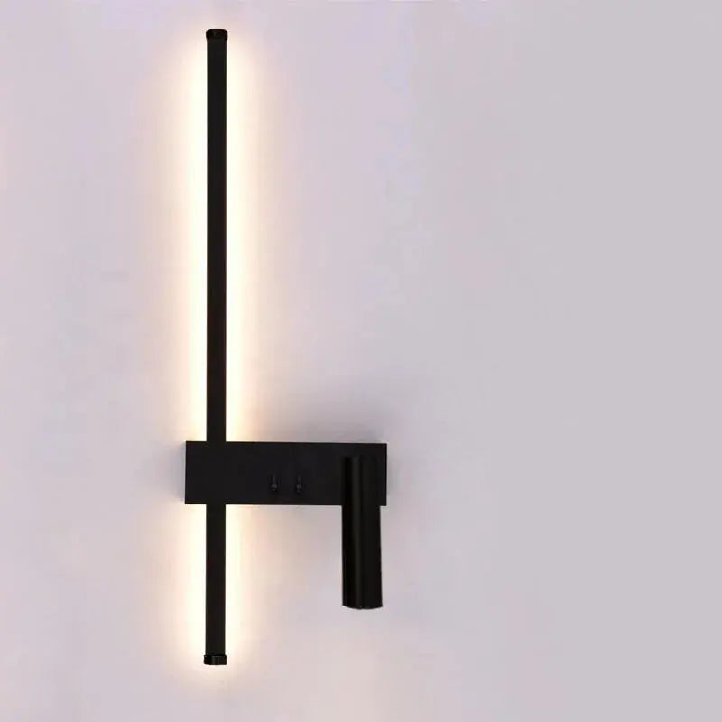 Amalie – Nordic Bedside LED Spot Wall Lamp for Minimalist, Focused Lighting Monalume