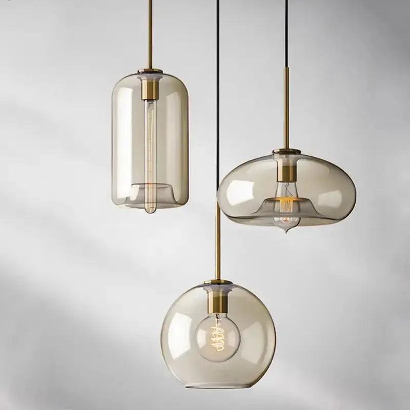Mirla – Modern Glass LED Pendant Lamp for Sleek, Contemporary Lighting Monalume