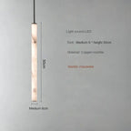 Aina – High-Quality Elegant Copper and Natural Marble LED Pendant Lamp for Luxury Interiors Monalume