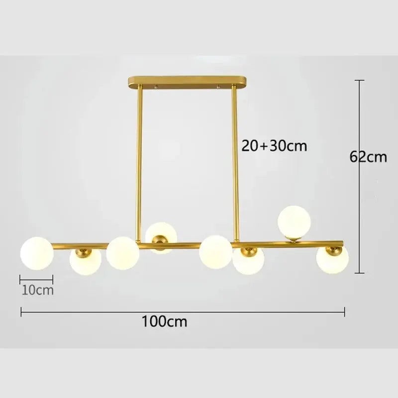 Meya – Nordic Dimmable LED Pendant Light for Dining Tables and Bars Monalume.com