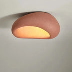Miki – Japanese Wabi-Sabi LED Ceiling Lamp for Natural, Minimalist Spaces Monalume