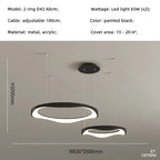 Luuk – Modern Dimmable LED Pendant Light with Creative Design Lampasa.com