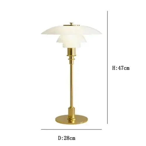 Helga – High-Quality LED Glass Table Lamp for Elegant Lighting Monalume