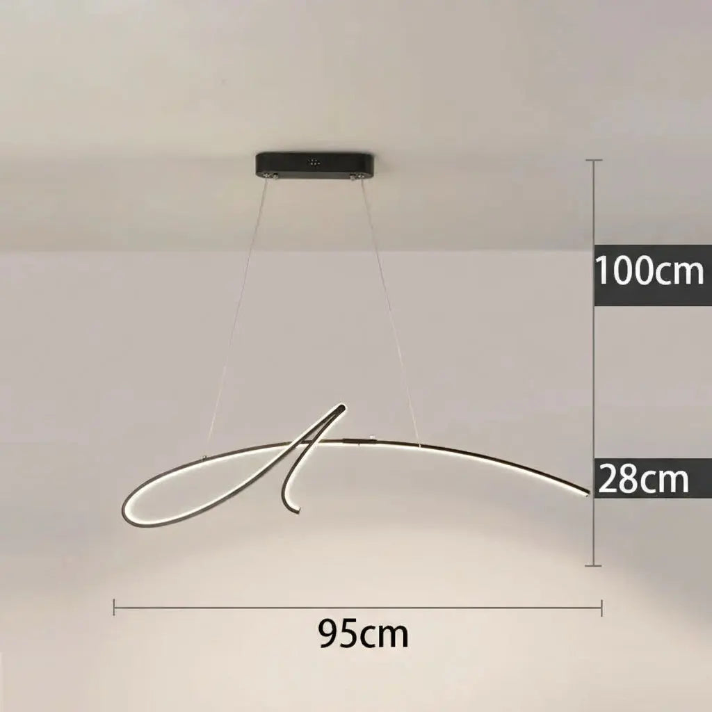 Nissa - Modern Dining Table Dimmable LED Pendant Lamp Lampasa.com