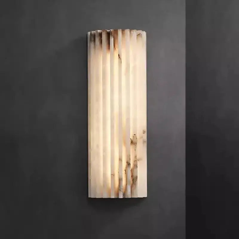 Ted – Creative LED Wall Light with Natural Marble for Elegant Interiors Lampasa.com