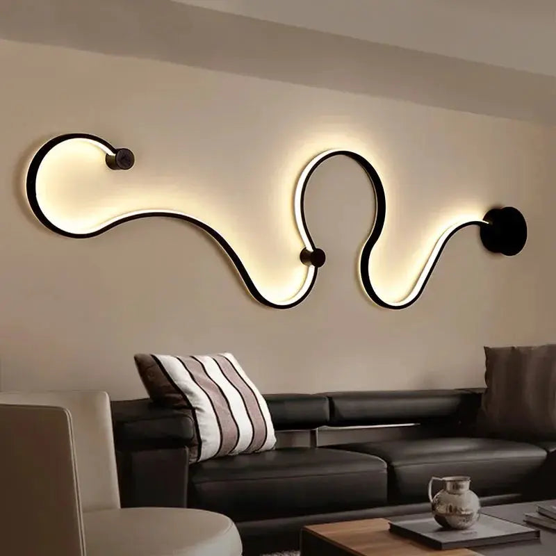 Bodine – Modern Black LED Wall Lamp for Sleek, Contemporary Lighting Monalume