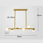Meya – Nordic Dimmable LED Pendant Light for Dining Tables and Bars Monalume.com