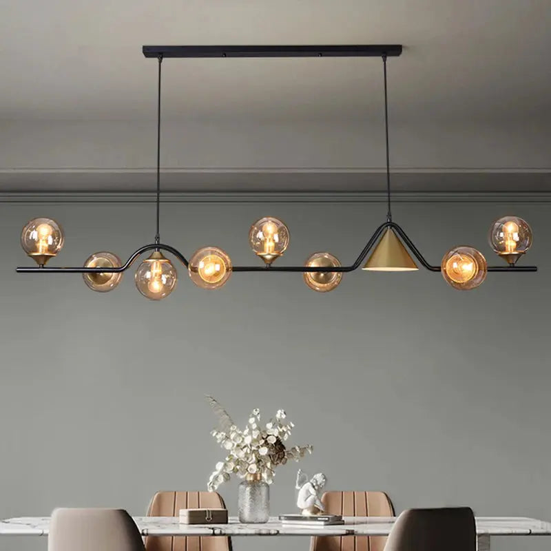 Larson – Dimmable Retro LED Pendant Light for Dining Tables and Bars Monalume.com
