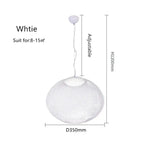 Agnes – Dimmable LED Pendant Light with Modern Metal Mesh Design Monalume.com