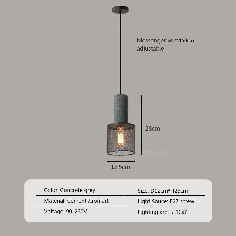 Ari – Retro-Style LED Pendant Lamp for Classic and Cozy Interiors Monalume