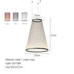 Elsa – Elegant Spanish Art Tassel LED Lamp for Sophisticated Decor Monalume