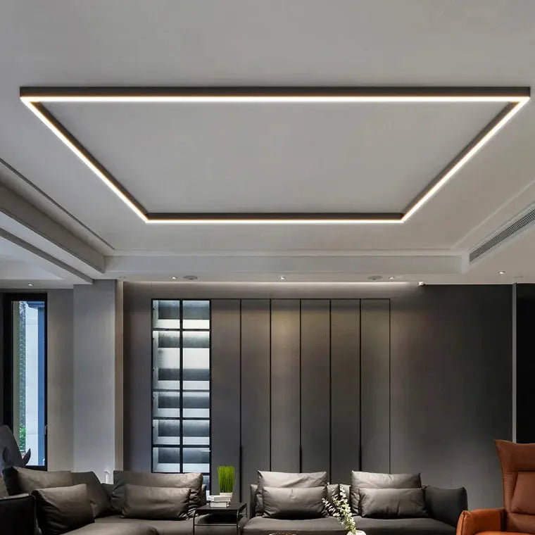 Asta – Modern Minimalist Long Beam LED Ceiling Lamp for Sleek Lighting Monalume