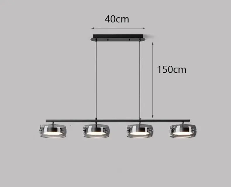 Erland – Nordic Modern Dimmable LED Pendant Light for Dining Tables and Bars Monalume.com