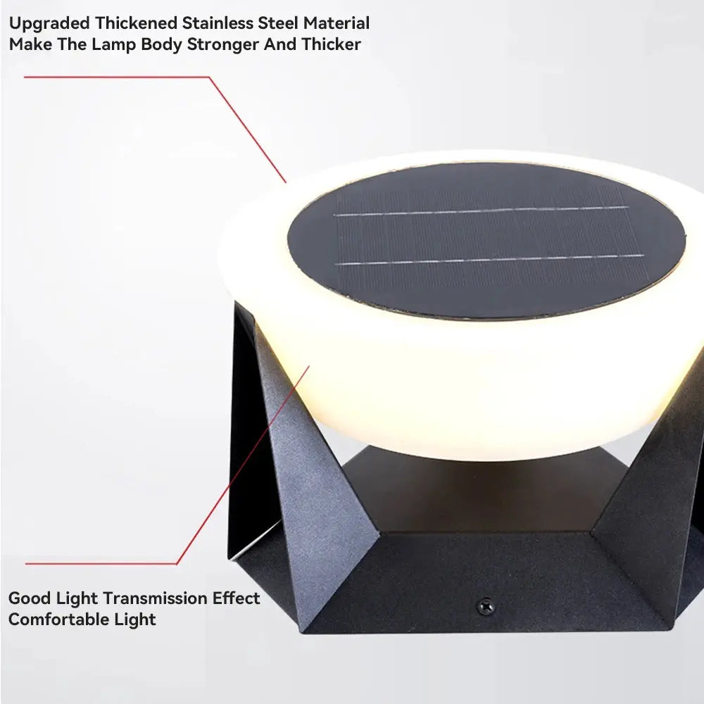 Lovisa – Waterproof Solar LED Outdoor Lamp Monalume