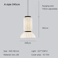 Japandi Silk Lantern LED Pendant Light – Yukari lampasa.com
