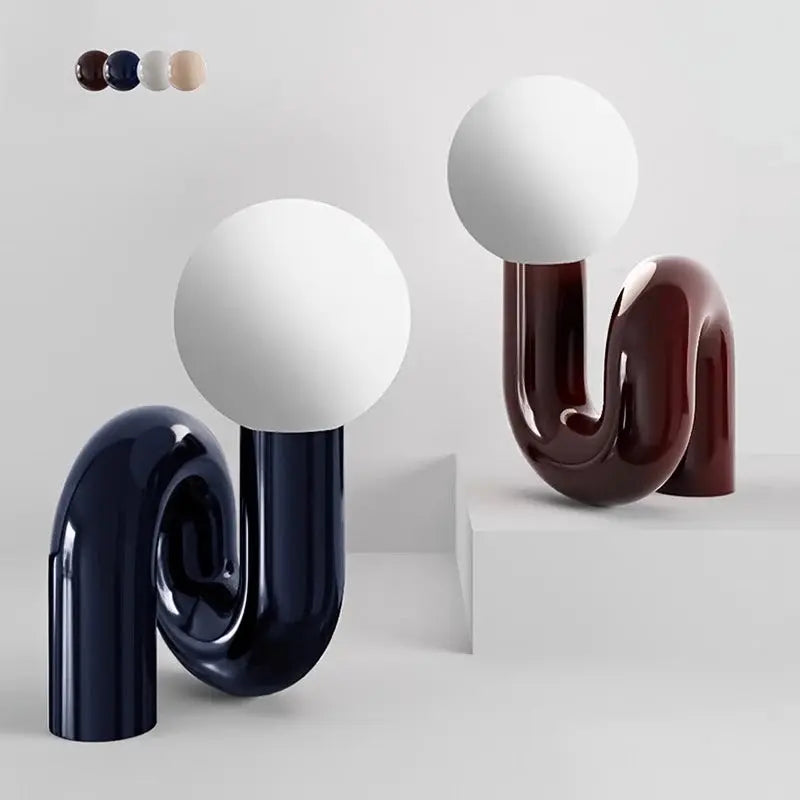 Emil – Nordic Postmodern LED Table Lamp for Stylish Modern Homes Monalume